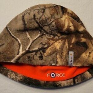 Carhartt Beanie Fleece Camo. Reversible  NEW